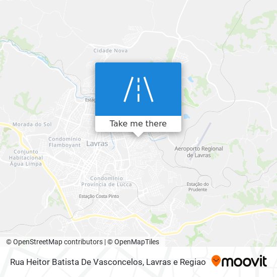 Rua Heitor Batista De Vasconcelos map