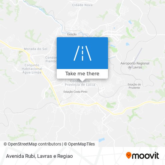 Mapa Avenida Rubi