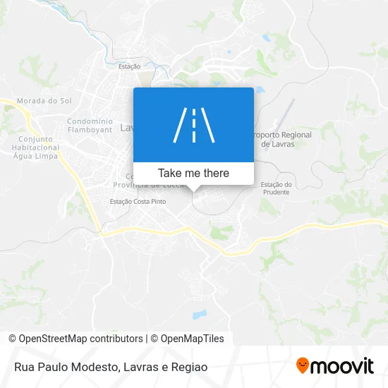Rua Paulo Modesto map