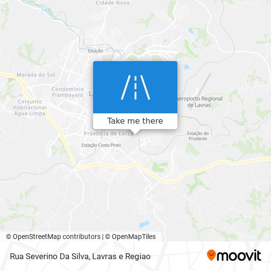 Rua Severino Da Silva map