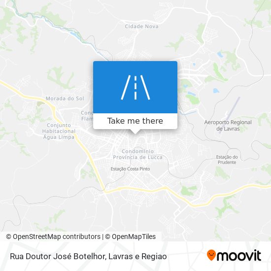 Rua Doutor José Botelhor map