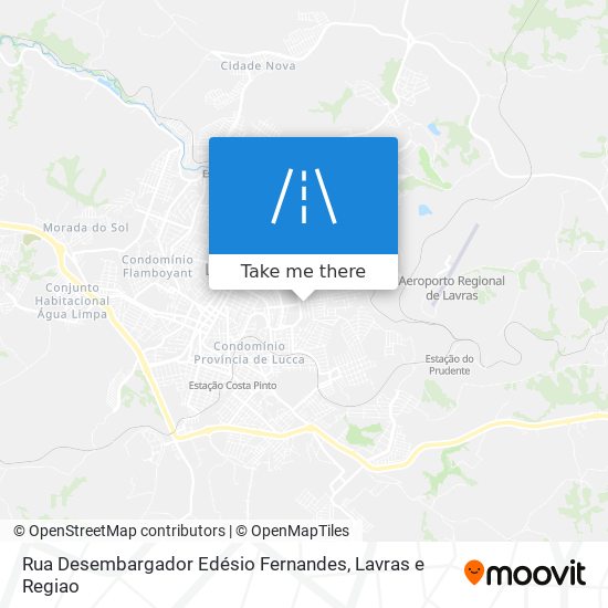 Rua Desembargador Edésio Fernandes map