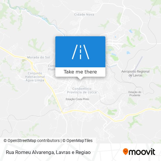 Rua Romeu Alvarenga map