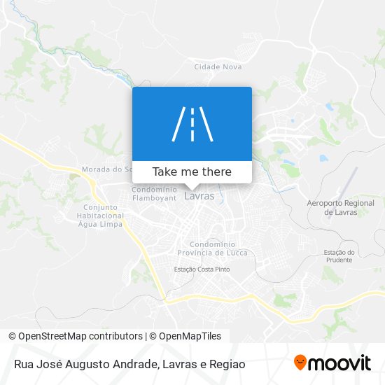 Rua José Augusto Andrade map