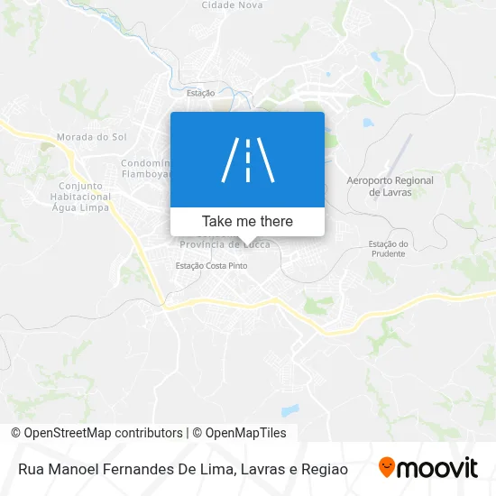 Rua Manoel Fernandes De Lima map