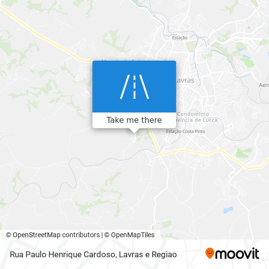 Rua Paulo Henrique Cardoso map