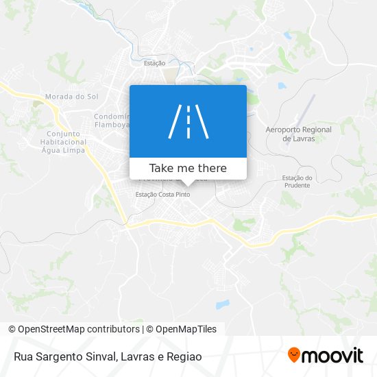 Rua Sargento Sinval map