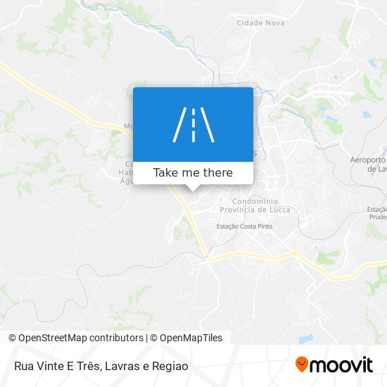 Rua Vinte E Três map