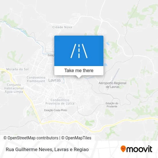 Rua Guilherme Neves map