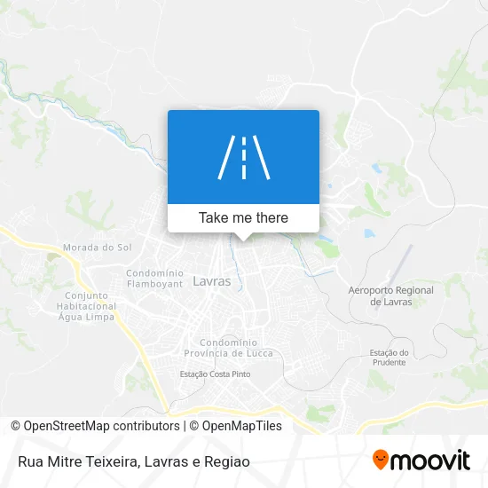 Rua Mitre Teixeira map