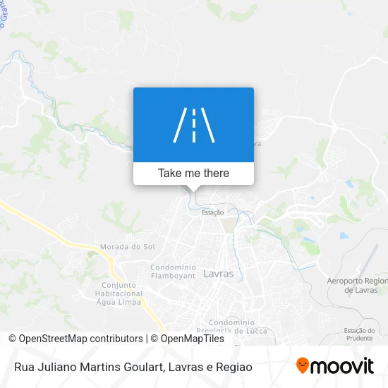 Rua Juliano Martins Goulart map
