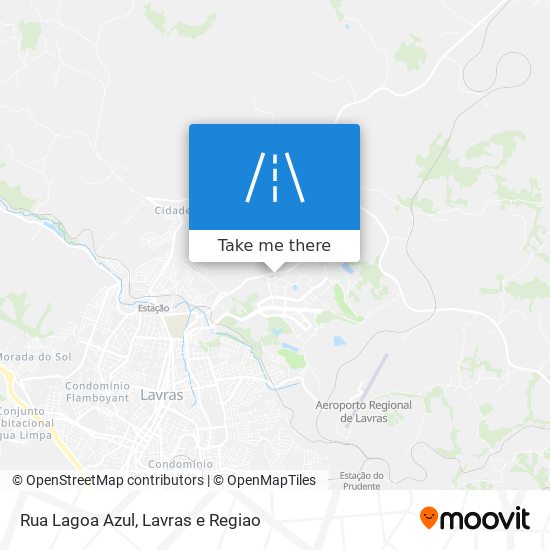 Rua Lagoa Azul map