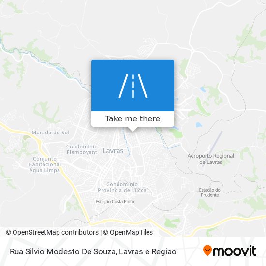 Rua Silvio Modesto De Souza map