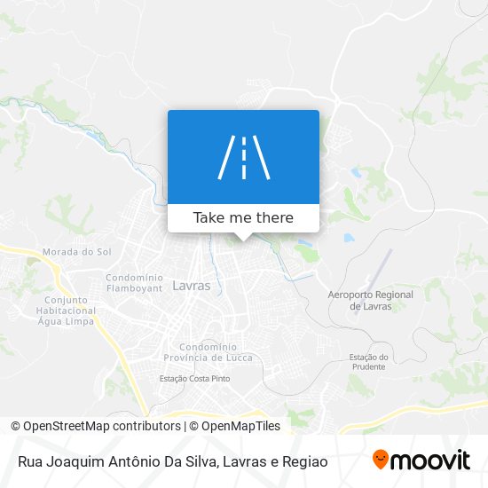 Mapa Rua Joaquim Antônio Da Silva