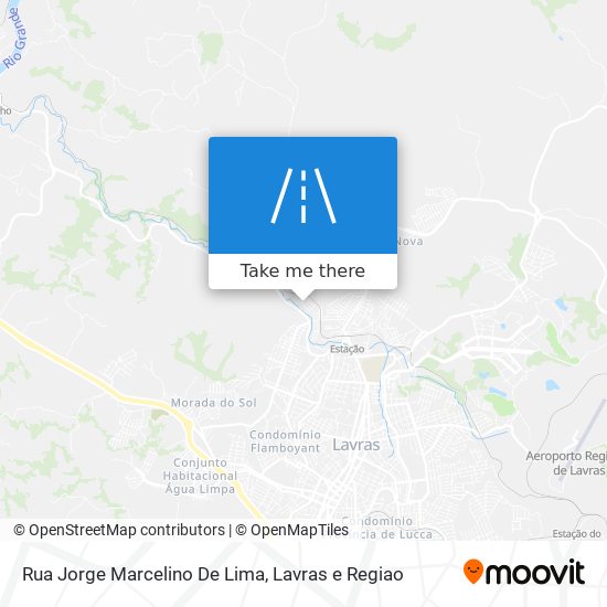 Mapa Rua Jorge Marcelino De Lima