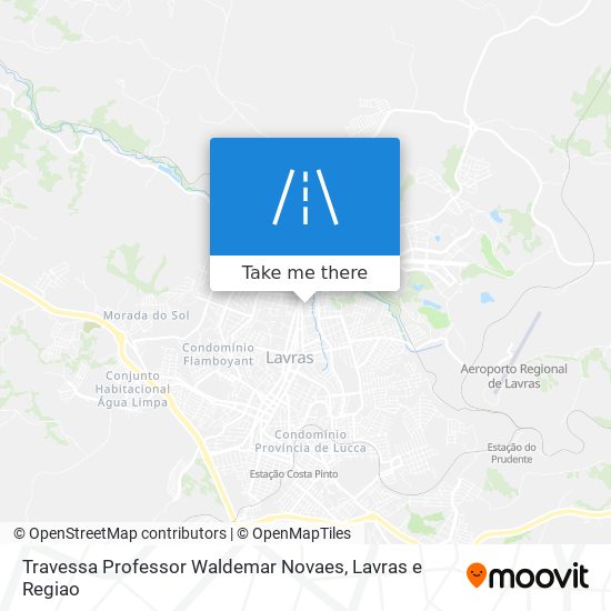 Travessa Professor Waldemar Novaes map