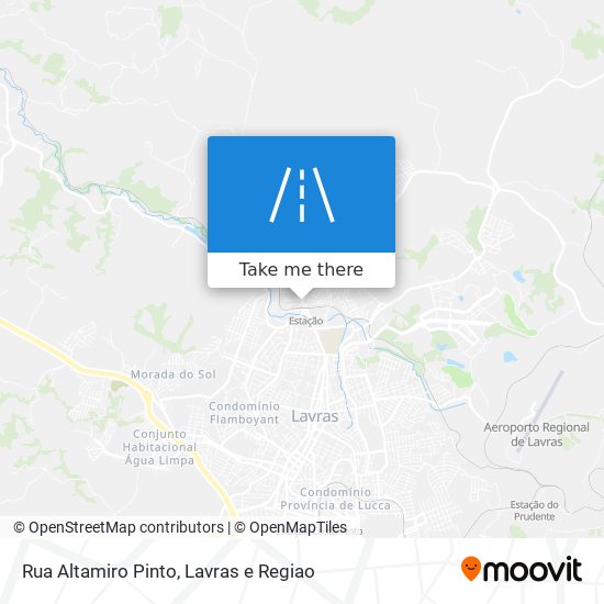 Mapa Rua Altamiro Pinto