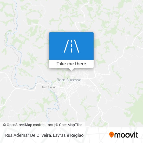 Rua Ademar De Oliveira map