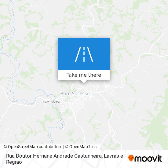 Mapa Rua Doutor Hernane Andrade Castanheira