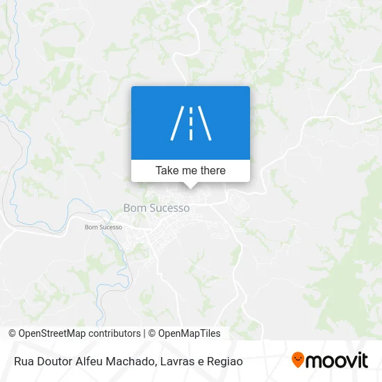 Rua Doutor Alfeu Machado map