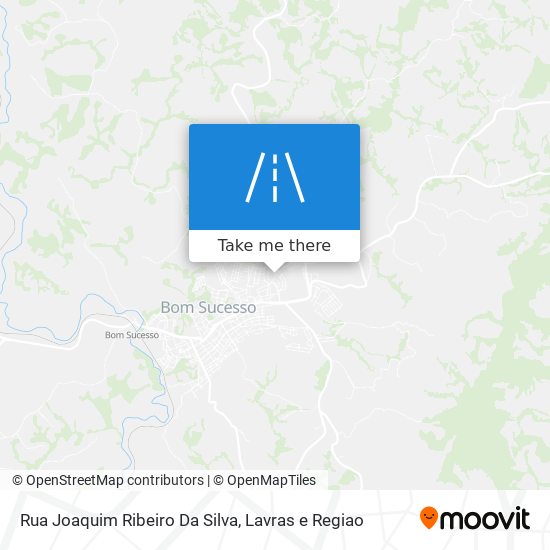 Mapa Rua Joaquim Ribeiro Da Silva