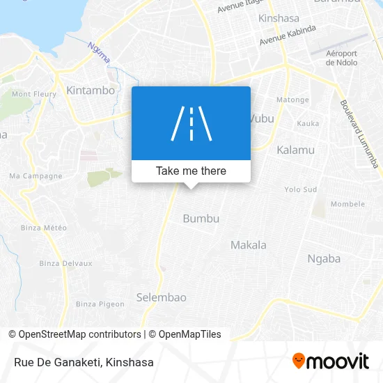 Rue De Ganaketi map
