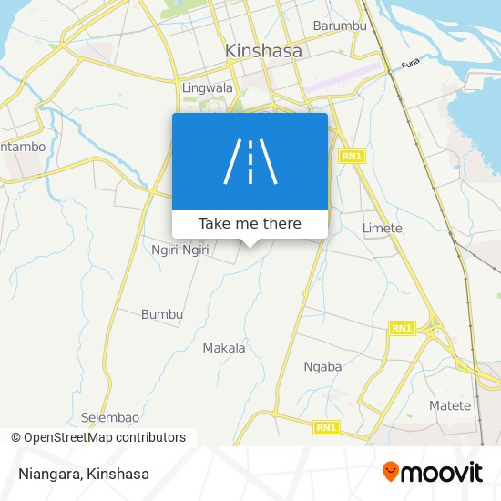 Niangara map