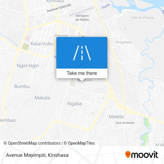 Avenue Mayimpili map