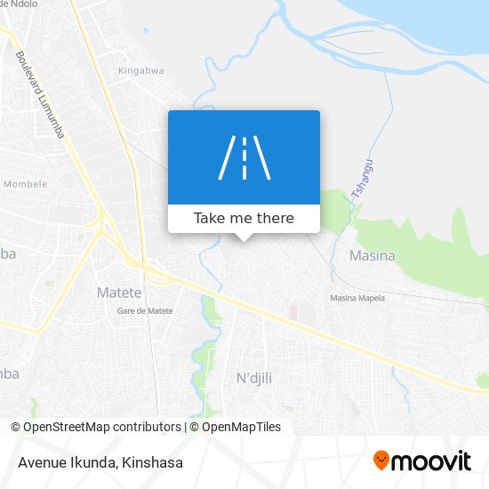 Avenue Ikunda map