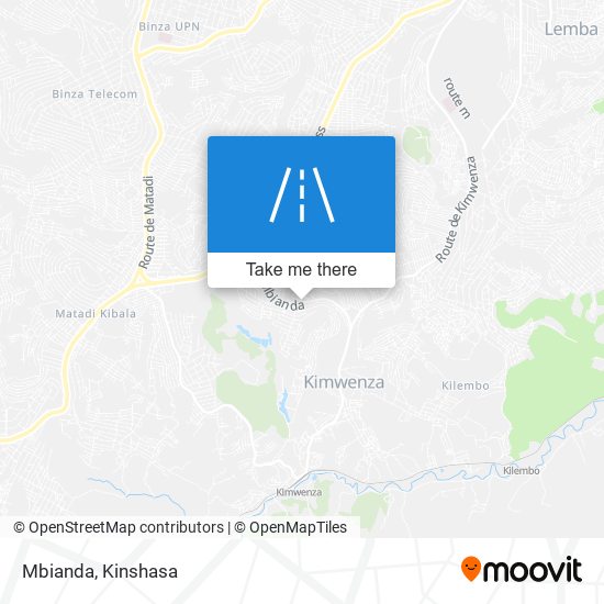 Mbianda map