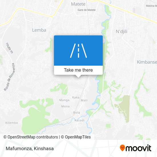 Mafumonza map