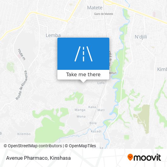 Avenue Pharmaco map