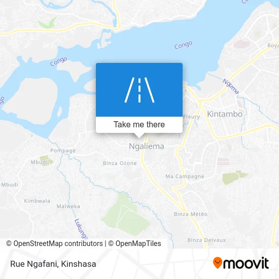 Rue Ngafani map