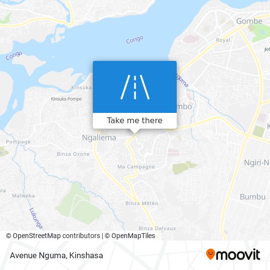 Avenue Nguma map