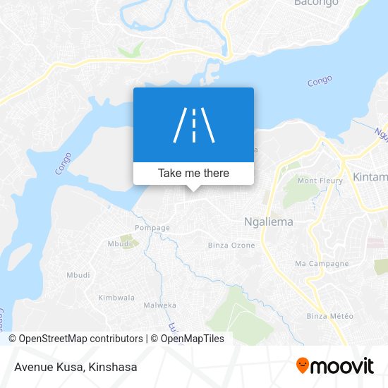 Avenue Kusa map
