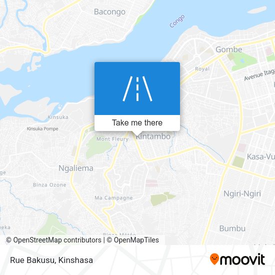 Rue Bakusu map