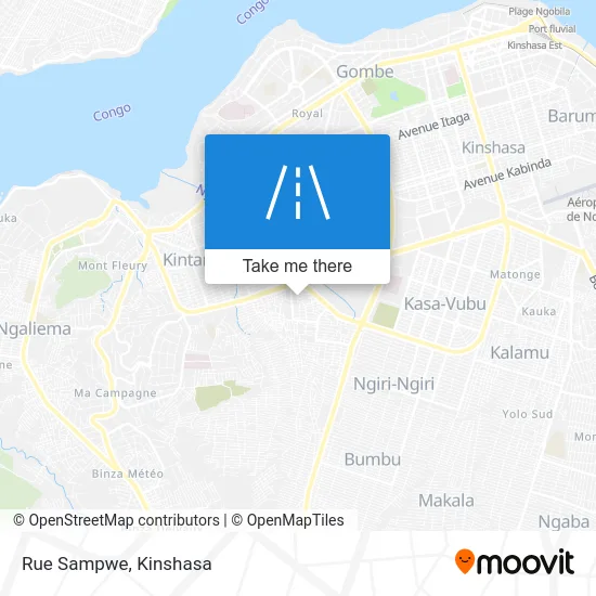 Rue Sampwe map