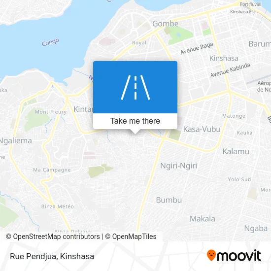 Rue Pendjua map