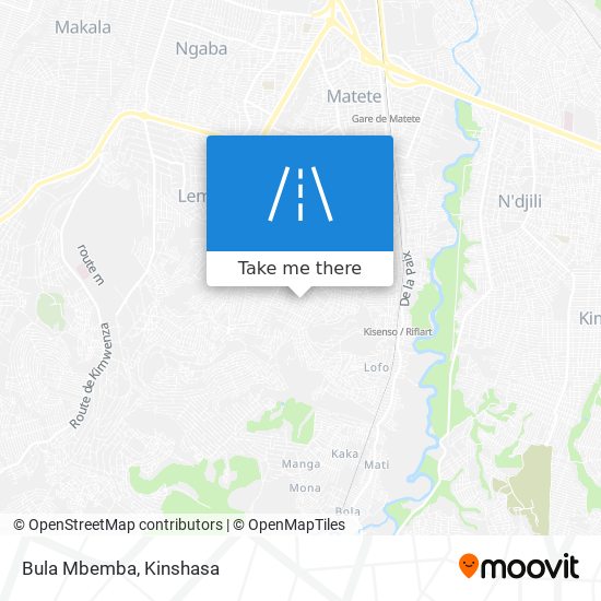Bula Mbemba map