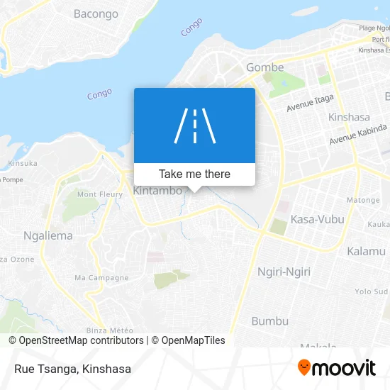 Rue Tsanga map