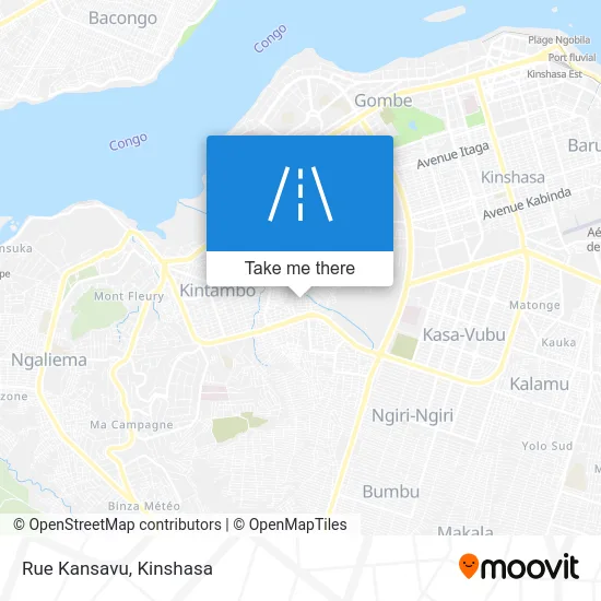 Rue Kansavu map