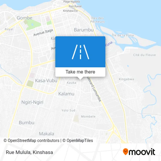 Rue Mulula map