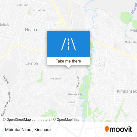 Mbimba Nzadi map