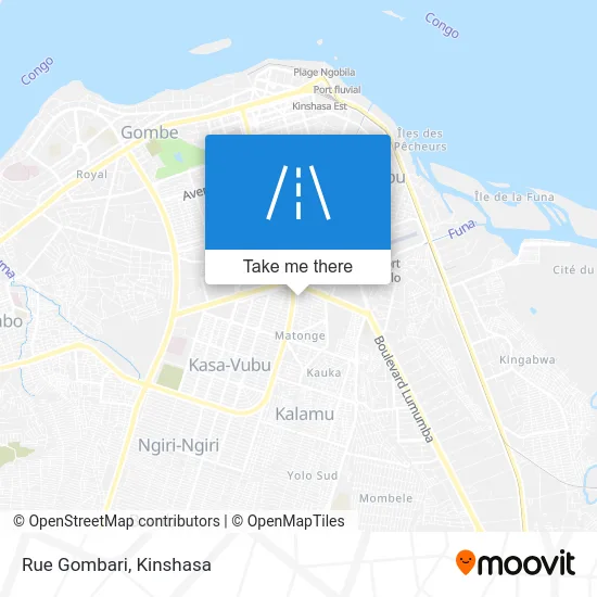 Rue Gombari map