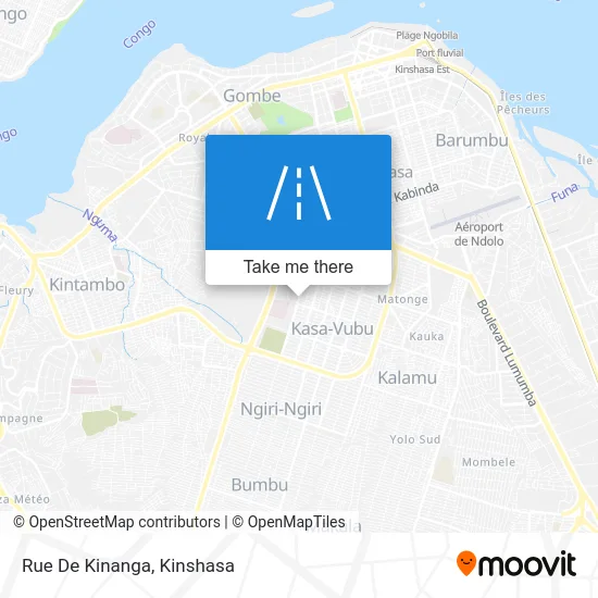 Rue De Kinanga map