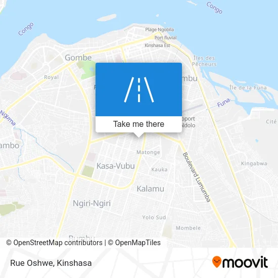 Rue Oshwe map