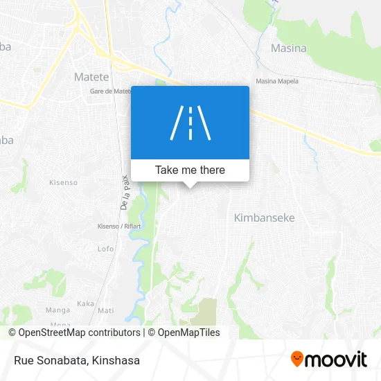 Rue Sonabata map