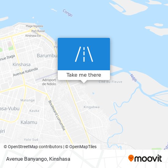 Avenue Banyango map