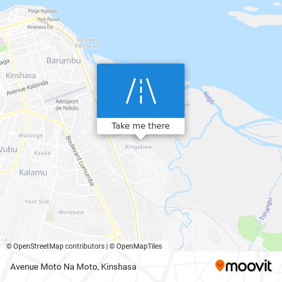 Avenue Moto Na Moto map