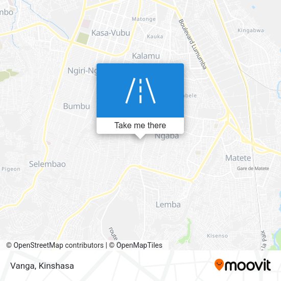 Vanga map